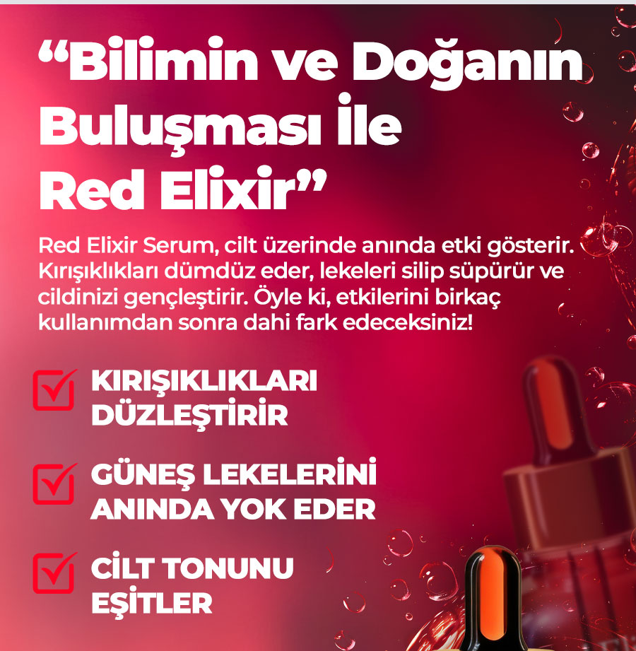 Red Elixir Kırmızı Serum - TR